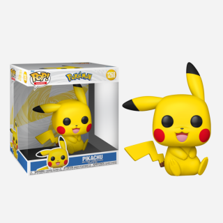 Φιγούρα Funko POP! Jumbo (25cm) Pokemon - Pikachu (Sitting) #1268