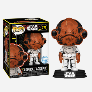 Φιγούρα Funko POP! Star Wars - Admiral Ackbar (Retro Series) (Special Edition) #771