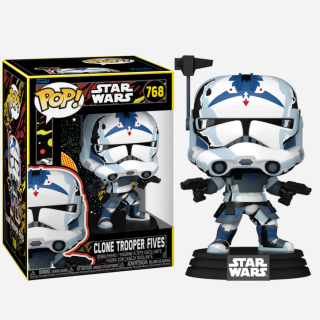 Φιγούρα Funko POP! Star Wars - Clone Wars - Clone Trooper Fives (Retro Series) #768