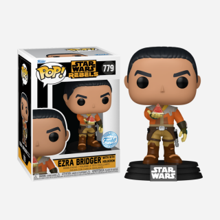 Φιγούρα Funko POP! Star Wars - Rebels - Ezra Bridger with Sith Holocron (Special Edition) #779