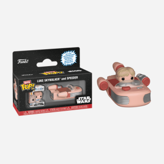 Φιγούρα Funko POP! Bitty Rides Star Wars - Luke Skywalker and Speeder