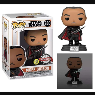 Φιγούρα Funko POP! Star Wars - The Mandalorian - Moff Gideon (with Darksaber) (Glows in the Dark) (Special Edition) #380