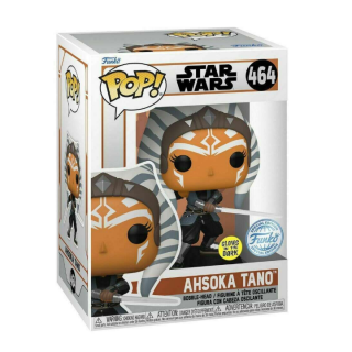 Φιγούρα Funko POP! Star Wars - The Mandalorian - Ahsoka (with Lightsabers) (Glows in the Dark) (Special Edition) #464