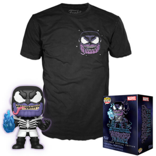 Φιγούρα Funko POP! & Tee Box: Marvel - Venomized Thanos (Special Edition) (Glows in the Dark) (XL)