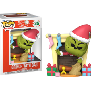 Φιγούρα Funko POP! Deluxe How the Grinch Stole Christmas - Grinch with Bag #35