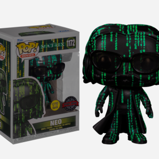 Φιγούρα Funko POP! The Matrix Resurrections - Neo (in The Matrix) (Coded) (Glows in the Dark) (Special Edition) #1172