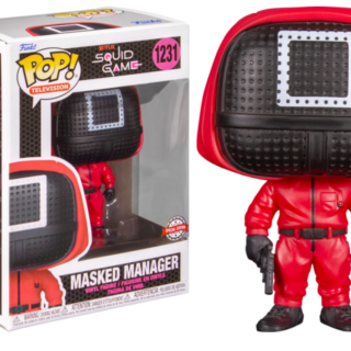 Φιγούρα Funko POP! Netflix Squid Game - Masked Manager (Square) (Special Edition) #1231