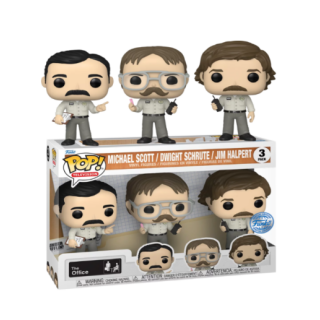 Φιγούρα Funko POP! The Office - Michael Scott / Dwight Schrute / Jim Halpert (Utica Prank) (Funko Special Edition) 3-Pack