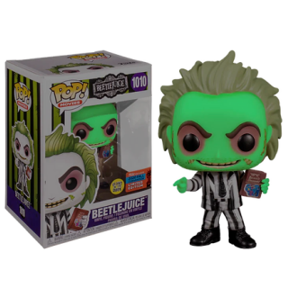 Φιγούρα Funko POP! Beetlejuice - Beetlejuice (Handbook) (Glows in the Dark) (2020 Fall Convention Limited Edition) #1010 (Second Hand)