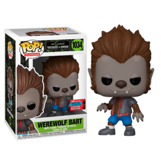 Φιγούρα Funko POP! The Simpsons - Werewolf Bart (2020 Fall Convention Limited Edition) #1034 (Second Hand)