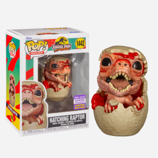 Φιγούρα Funko POP! Jurassic Park 30th Anniversary - Hatchling Raptor (2023 Summer Convention Limited Edition) #1442
