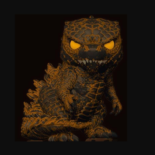 Φιγούρα Funko POP! Godzilla Vs King Kong - Burning Godzillla (Glows in the Dark) (Funko Special Edition) #1316