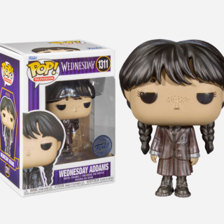 Φιγούρα Funko POP! Wednesday - Wednesday Addams (in School Uniform) (Metallic) (Funko Special Edition) #1309