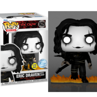 Φιγούρα Funko POP! The Crow - Eric Draven with Crow (Glows in the Dark) (Funko Special Edition) #1429