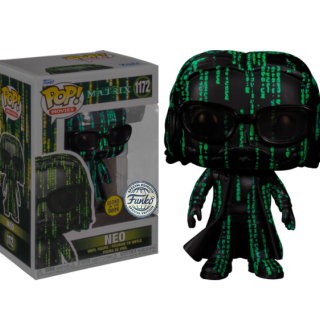 Φιγούρα Funko POP! The Matrix Resurrections - Neo (in The Matrix) (Coded) (Glows in the Dark) (Funko Special Edition) #1172