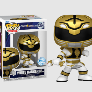 Φιγούρα Funko POP! Power Rangers 30th Anniversary - White Ranger with Sword (Special Edition) #1384