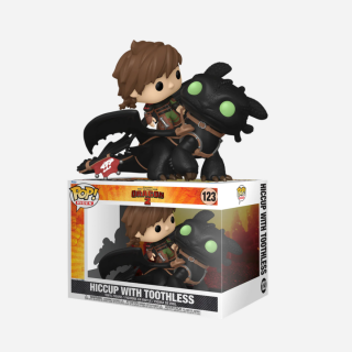 Φιγούρα Funko POP! Rides How to Train Your Dragon - Hiccup with Toothless #123