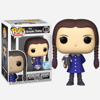 Φιγούρα Funko POP! The Addams Family - Wednesday Addams (with Doll) (Diamond Collection) (Funko Special Edition) #811