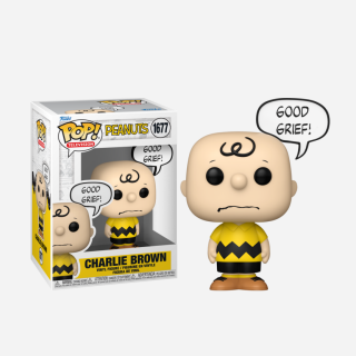 Φιγούρα Funko POP! Peanuts - Charlie Brown (Sayings - Good Grief!) #1677
