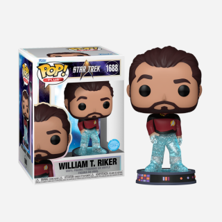 Φιγούρα Funko POP! Plus Star Trek - William T. Riker (Transporting) (Glitter) #1688