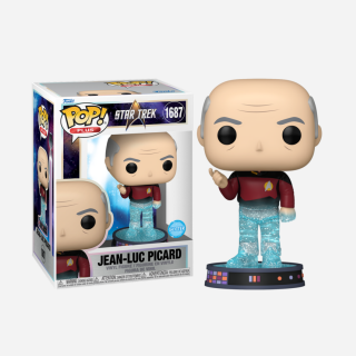 Φιγούρα Funko POP! Plus Star Trek - Jean-Luc Picard (Transporting) (Glitter) #1687