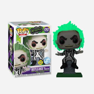 Φιγούρα Funko POP! Plus Beetlejuice - Beetlejuice on Tombstone (Glows in the Dark) (Special Edition) #1757