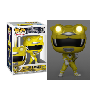 Φιγούρα Funko POP! Mighty Morphin Power Rangers - The Movie (1995) - Yellow Ranger (Glows in the Dark) #1781