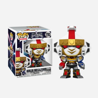 Φιγούρα Funko POP! Super (15cm) Mighty Morphin Power Rangers - The Movie (1995) - Ninja Megazord (Metallic) #1783