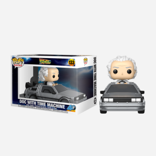 Φιγούρα Funko POP! Rides Back to the Future - Doc with Time Machine #133