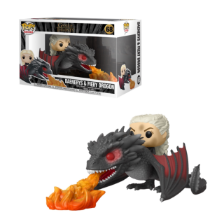 Φιγούρα Funko POP! Rides Game of Thrones - Daenerys and Fiery Drogon #68