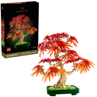 Lego (10348) - Botanicals - Japanese Red Maple Bonsai Tree (474 Pieces)