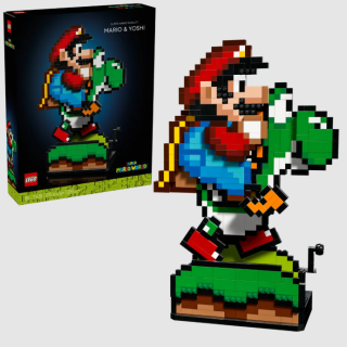 Lego (71438) - Super Mario World - Mario and Yoshi (1215 Pieces)