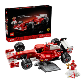 Lego (11375) - Icons - Ferrari F2004 and Michael Shumacher (735 Pieces)