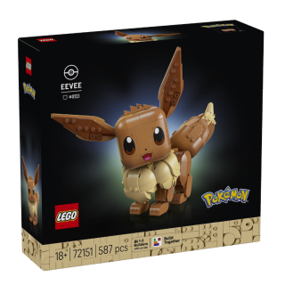 Lego (72151) - Pokemon - Eevee (587 Pieces)