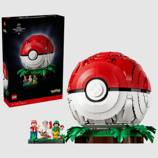 Lego (72154) - Pokemon - Iconic Trainer Moments Poke Ball (2386 Pieces)