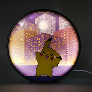 Φωτιστικό Teknofun Lamp - Pokemon - Pikachu (Night City) (Light Up) (25cm)