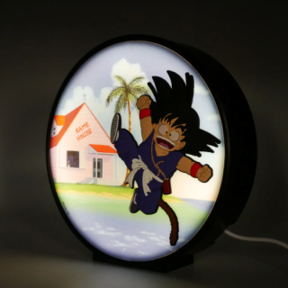 Φωτιστικό Teknofun Lamp - Dragon Ball - Goku with Kame House (Light Up) (25cm)
