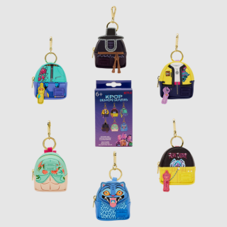 Loungefly Keychain - Cosplay Mystery Mini Backpack Charm - K-Pop Demon Hunters