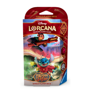 Disney Lorcana TCG - Starter Deck - Chapter 8 - Reign of Jafar - Ruby / Steel