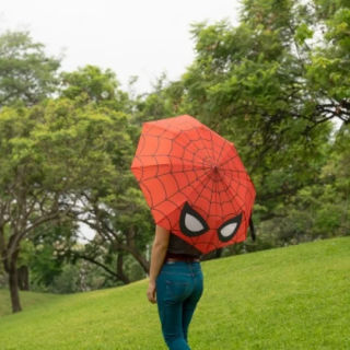 Ομπρέλα Grupo Erik - Foldable Umbrella - Marvel - Spider-Man (Logo) (57cm)