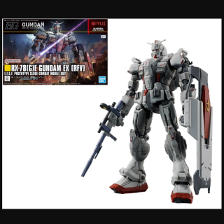 Σετ Μοντελισμού Bandai Model Kit - Figure - Gundam Mobile Suit - HG 1/144 - RX-78 (G) E Gundam EX (RFV) (30x19x7cm)