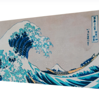 Flexible Desktop Mat XL - The Great Wave off Kanagawa