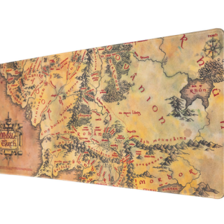 Flexible Desktop Mat XL - Lord of the Rings - Map of Middle Earth