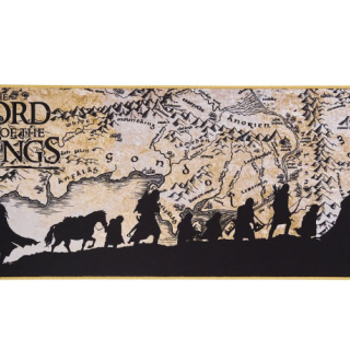 Desktop Mat XXL - Lord of the Rings - The Fellowship of the Ring
