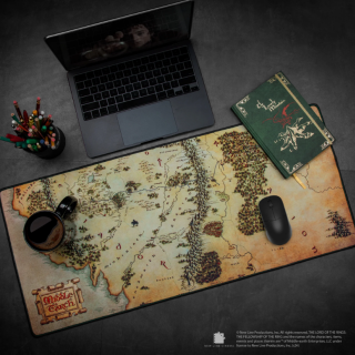CineReplicas Desk Mat XL - Lord of the Rings - Map of Middle Earth