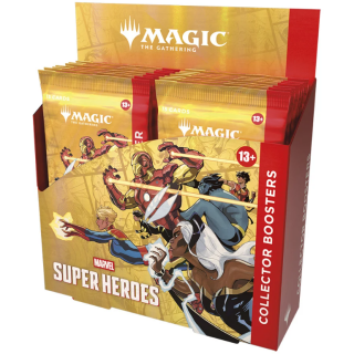 Magic the Gathering TCG - Collector Booster Box (12 Packs) - Marvel - Super Heroes