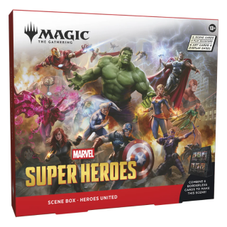 Magic the Gathering TCG - Scene Box - Marvel - Super Heroes - Heroes United / Villains Unleashed (Random)