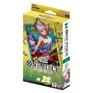 One Piece Card Game - Starter Deck - (ST28) - Yamato (Green and Yellow)