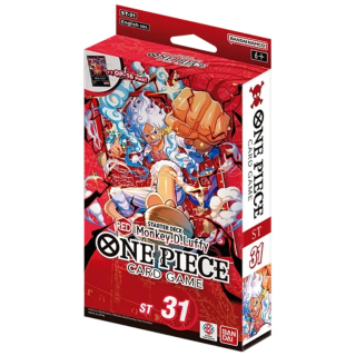 One Piece Card Game - Starter Deck - (ST31) - Monkey D. Luffy (Red)