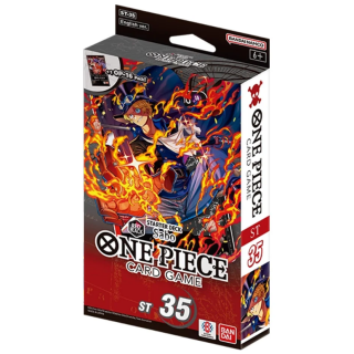 One Piece Card Game - Starter Deck - (ST35) - Sabo (Red and Black)